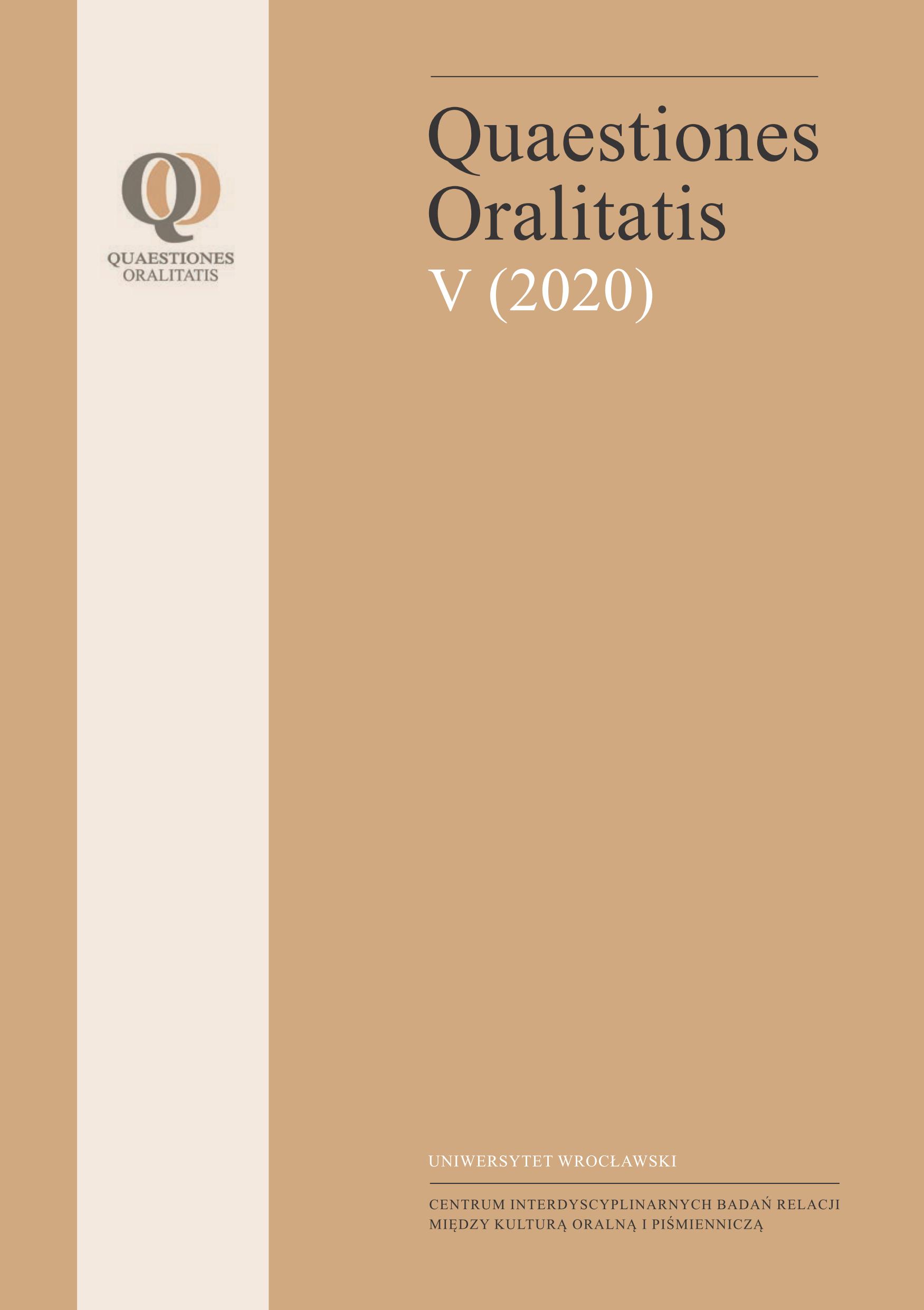 THE CATECHISM BY BENEDYKT HERBEST: PRINT AND ORALITY IN RELIGIOUS EDUCATION ON THE VERGE  OF THE MODERN EPOCH Cover Image