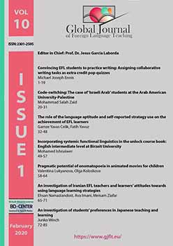 Incorporating systemic functional linguistics in the unlock course book: English intermediate level at Birzeit University