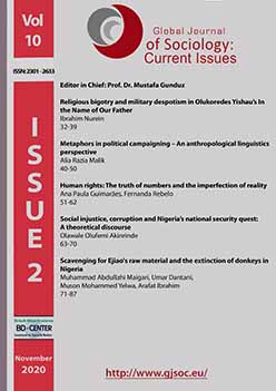 Social injustice, corruption and Nigeria’s national security quest: A theoretical discourse Cover Image