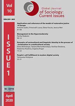 Dynamics of sociocultural and linguistic identity in the process of socialisation in a multicultural society Cover Image