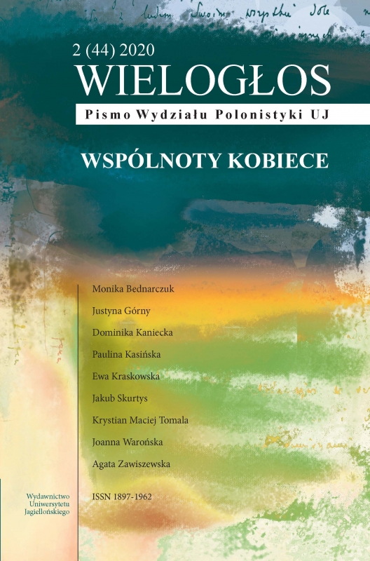 Concept of Isochimes and Literature. On Magdalena Koch’s Book Mistrzynie myślenia. Serbski esej feministyczny (XIX−XXI wiek) Cover Image