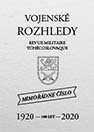 Artillery in the Vojenské rozhledy Journal Cover Image