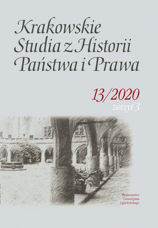 Chronicle of Scholarly Events in Legal History and Roman Law Held in the Slovak Republic and the Czech Republic in 2019 Cover Image