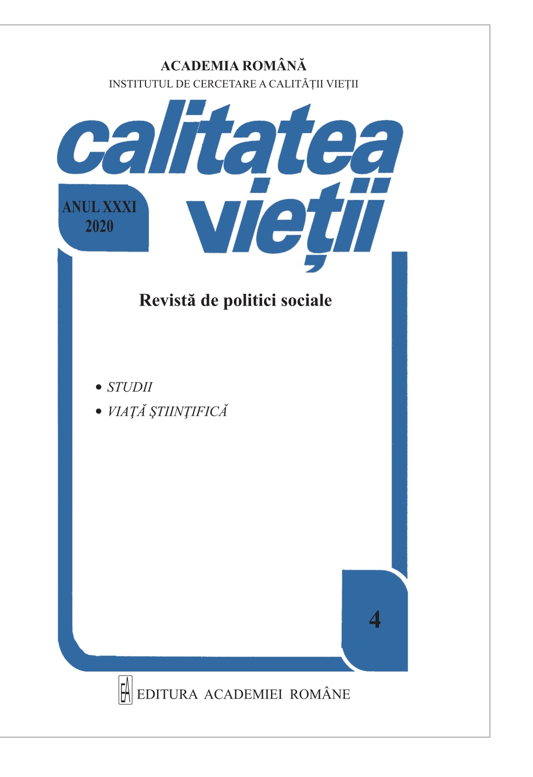 The Demographic Profile of Rural Areas in Romania Cover Image