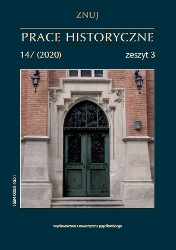 The Sejm projects for the creation of primary schools for the Polish national minority in Eastern Galicia. A contribution to the history of Polish-Ukrainian relations at the beginning of the 20th century Cover Image