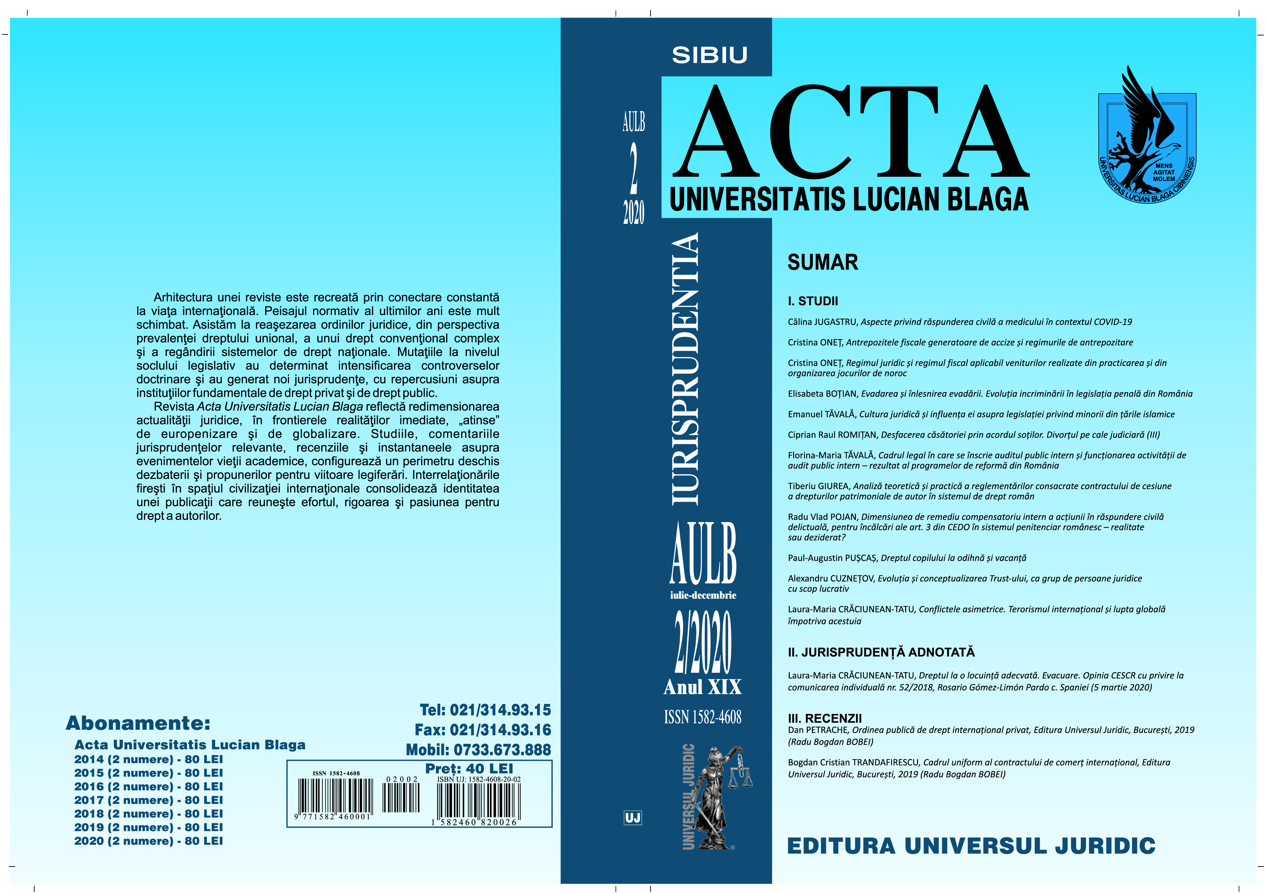 Evolution and conceptualization of the Trust, as a group of for-profit legal entities Cover Image