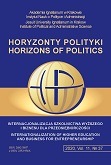 Odnawialne źródła energii a bezpieczeństwo energetyczne Polski. Wybrane aspekty