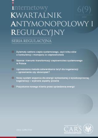 Magdalena Porzeżyńska, State aid for the production of energy from renewable sources in European Union law Cover Image
