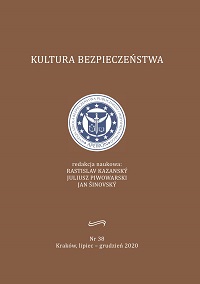 Formation of security culture in individual subjects from the perspective of the three pillars of security culture Cover Image