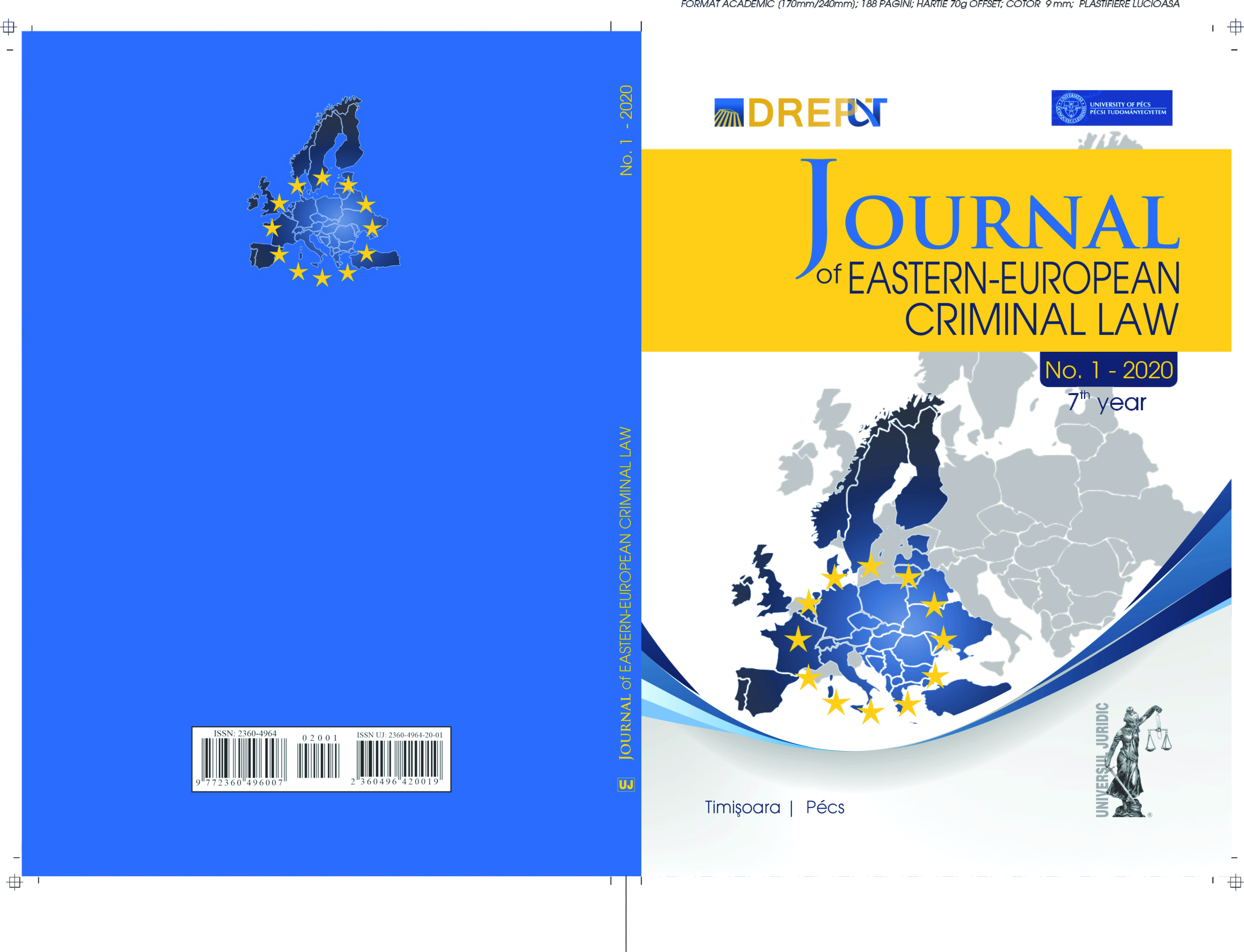 Hate Speech in Electronic Media and Challenges for the Criminal Justice System of the Republic Of Serbia Cover Image