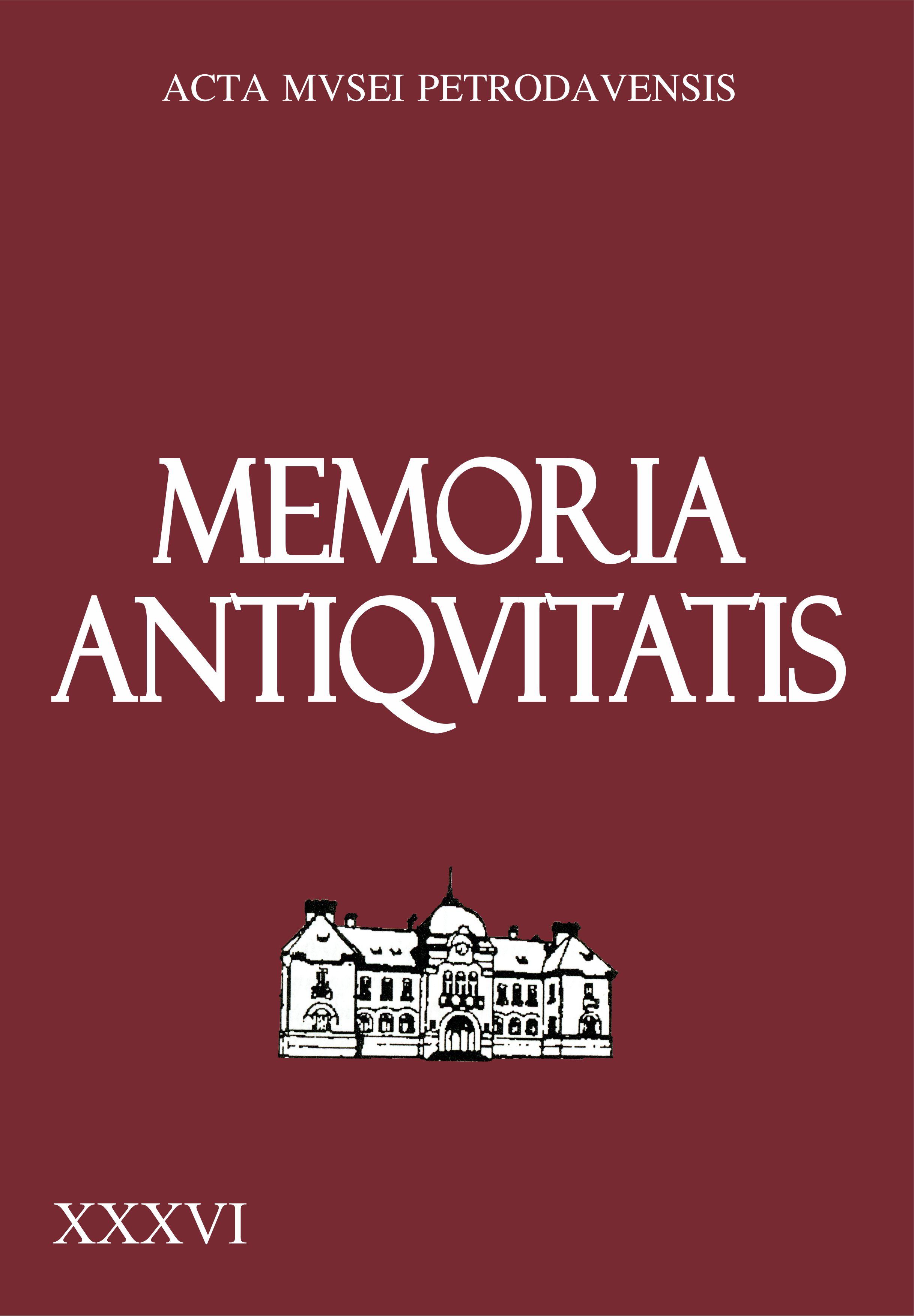 In memoriam Mircea Răsvan Ciacâru Cover Image