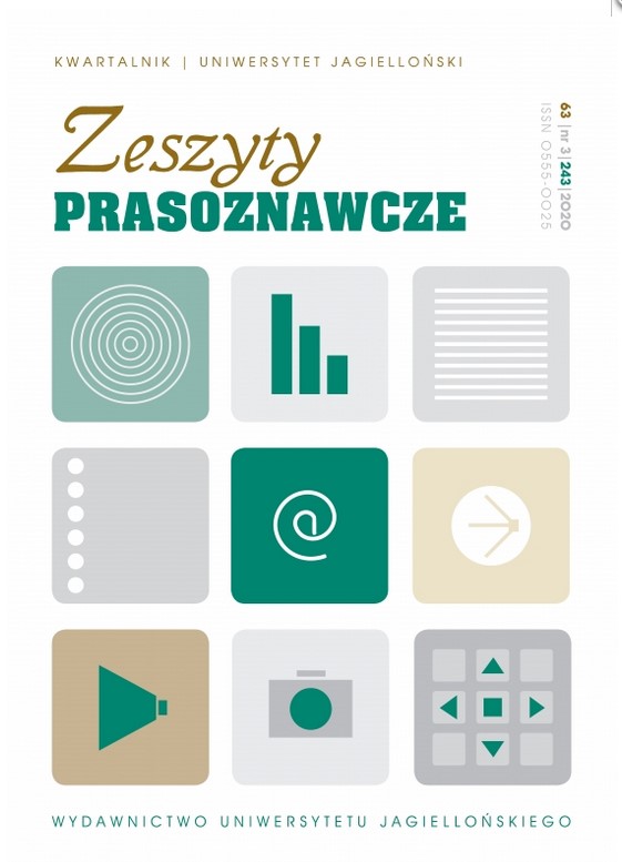Femininity vs Masculinity in the Creation of Beata Szydło’s Image on the Covers of Selected Polish Opinion Weeklies in 2015–2018 Cover Image