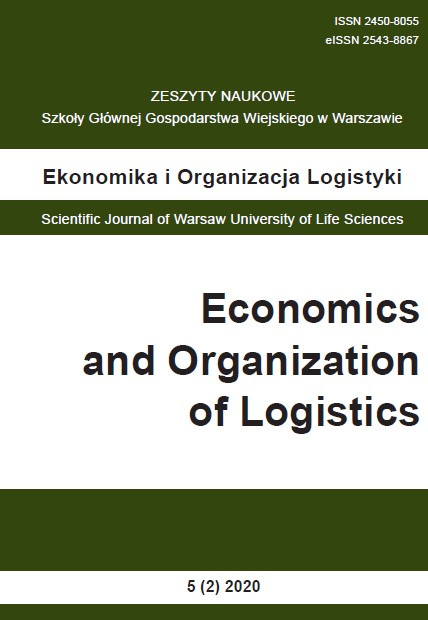 Selected methods of location logistic distribution centers in food supply chains Cover Image