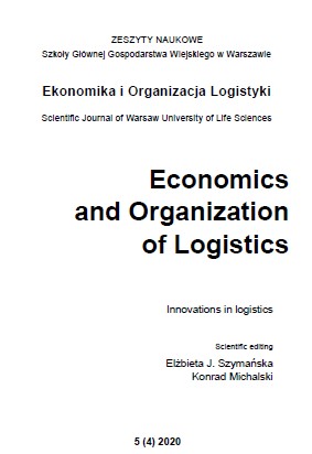 Identification and analysis of potential disruptions in warehouse processes in the distribution centre of the food industry Cover Image