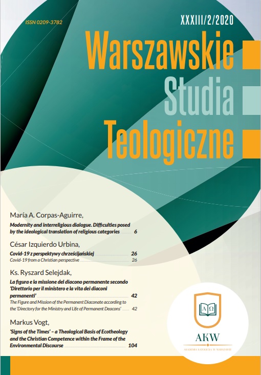 Theological and Pastoral Conditioning of Attitudes Towards Marriage and the Family in the Light of Student's Research Cover Image