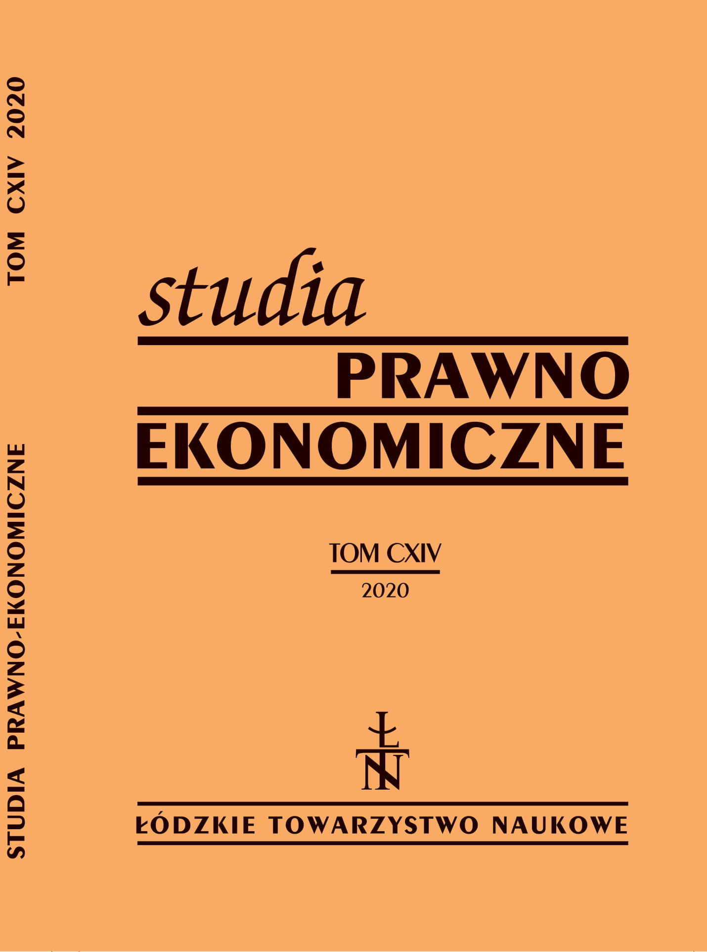 The social market economy as a model for the economic system in the light of the 1997 Constitution of the Republic of Poland Cover Image