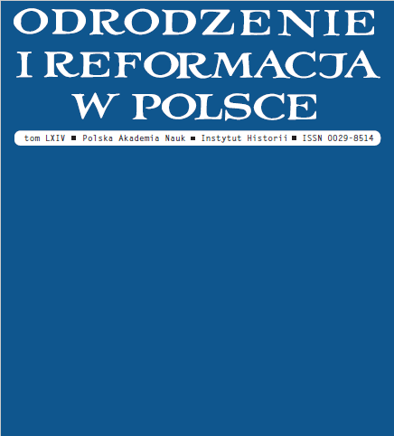 Casus „Gutfora”, czyli o polskich zwolennikach wczesnej reformacji i ich procesach. Uwagi źródłoznawcze w związku z książką Natalii Nowakowskiej o królu Zygmuncie Starym i Marcinie Lutrze