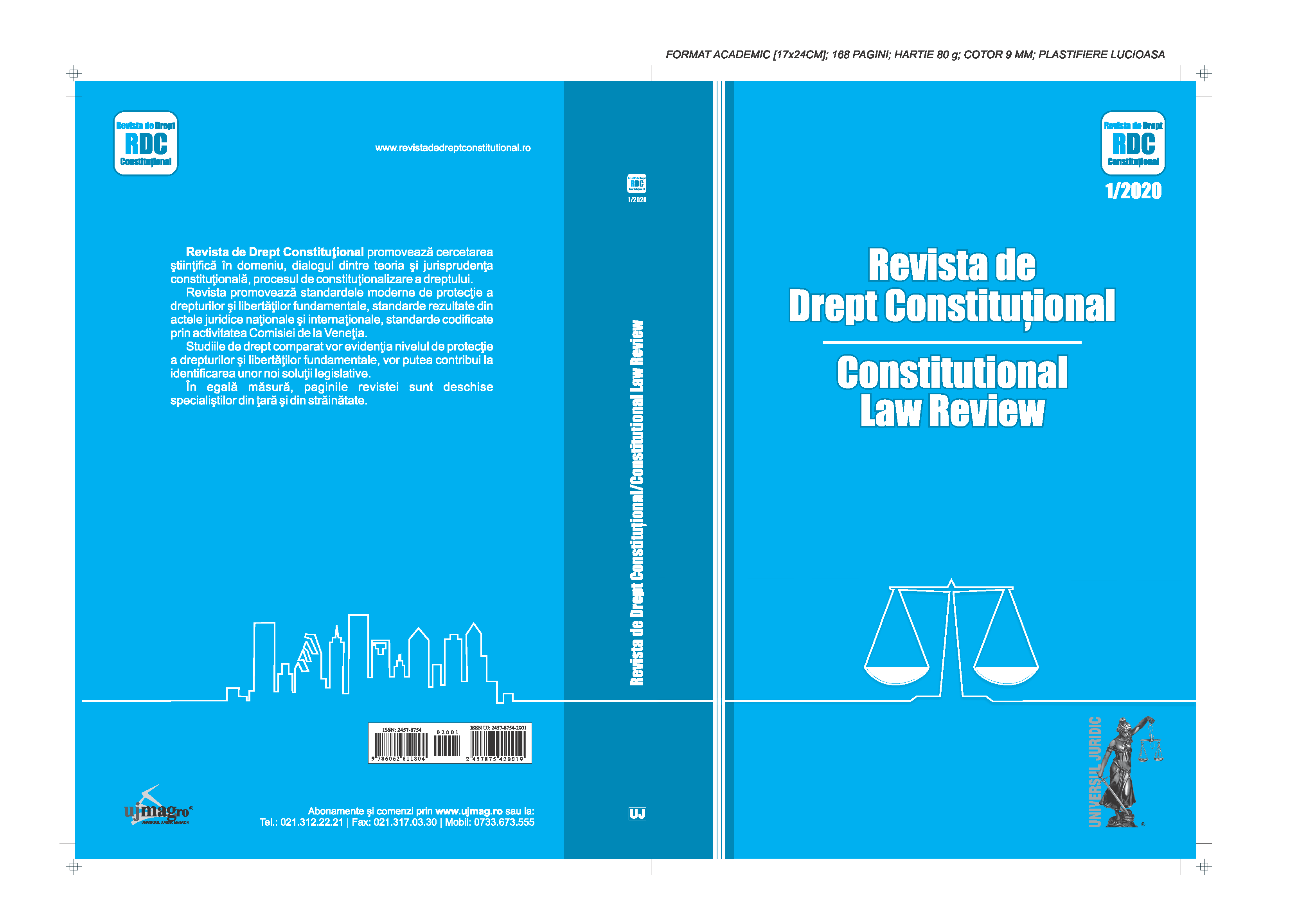 The constitutionality of the legal regime of the sacred goods from the perspective of the Law no. 489/2006 regarding religious freedom and the general regime of the cults Cover Image