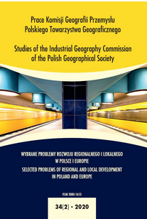 Intra -Regional Disparities in the Distribution of Business Environment Institutions Based on the Example of Dolnośląskie Voivodeship in Poland Cover Image