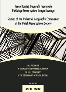 Innovativeness of the Polish industry in the context of changes in the spatial differentiation of innovativeness in new EU member states