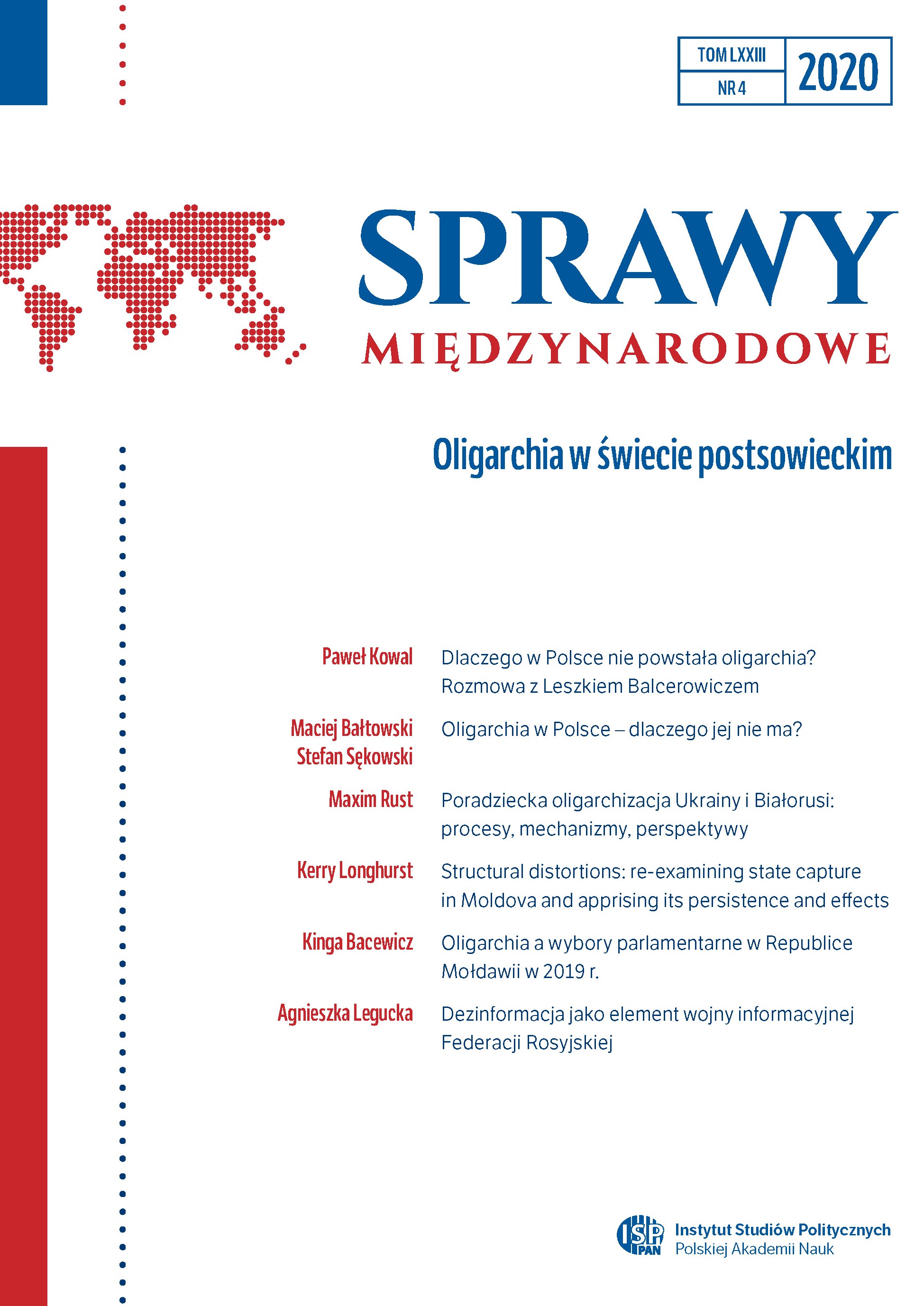 The state of research on contemporary Polish-Russian relations Cover Image