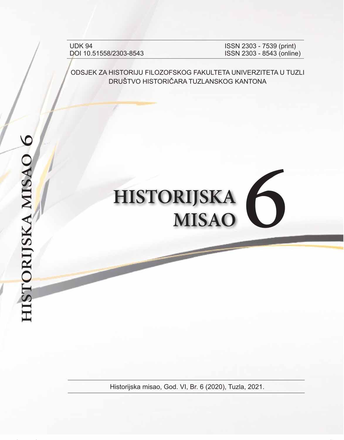THE EARLIEST DATA ON THE MEDIEVAL THOMBSTONES STEĆCI IN NORTHERN BOSNIA: CHRONOLOGY AND CONTEXTUALISATION Cover Image