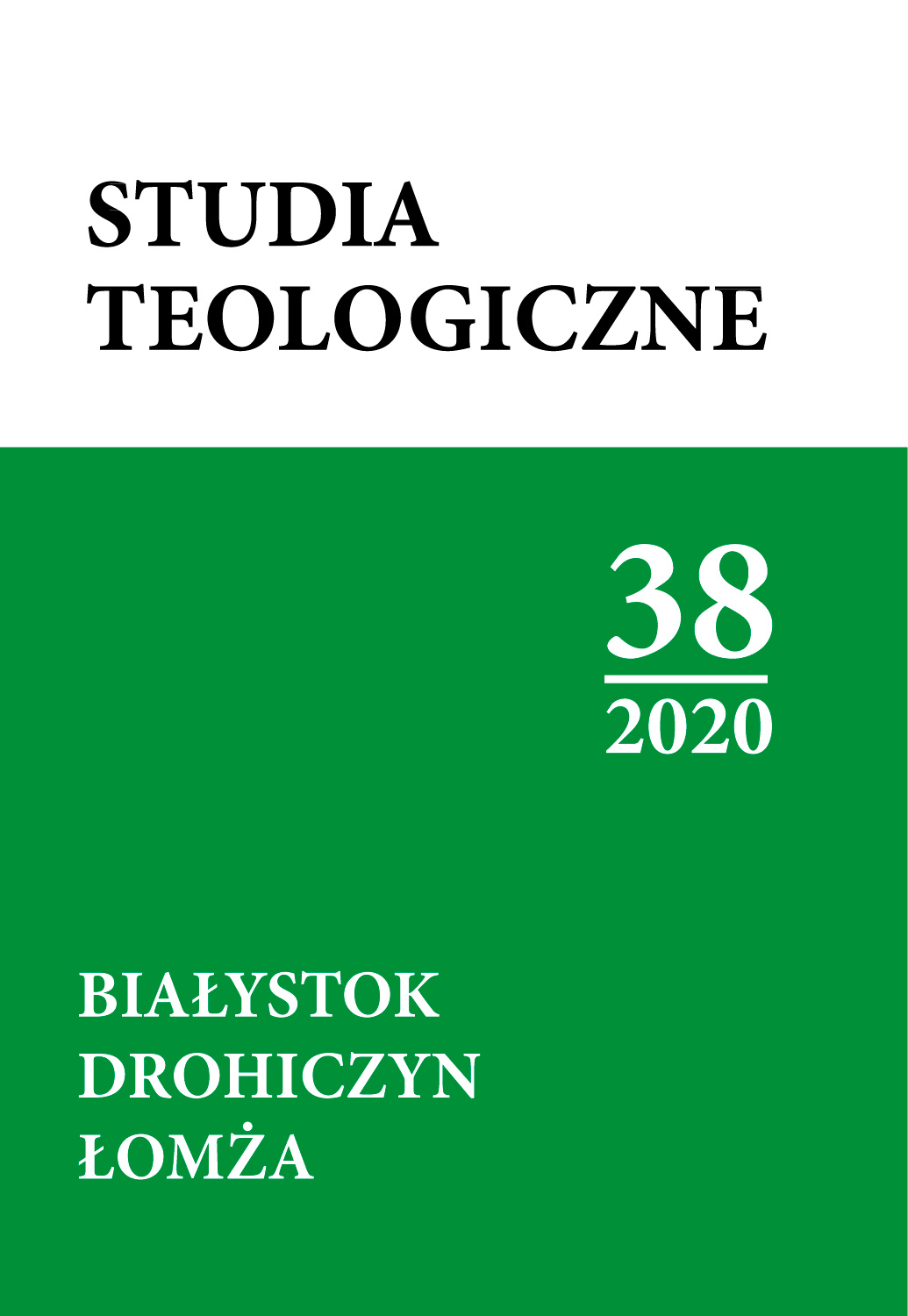 BIBLIOGRAPHY OF THE LITERATURE OF THE CLERGY OF THE EŁK DIOCESE IN 1992-2017 (PRIEST EDMUND PRZEKOP) Cover Image