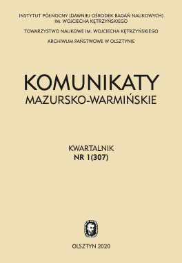 Trzeba będzie przejrzeć ludzi od wszystkich możliwych stron”. Sprawa Juliana Sekity przed Wojewódzką Komisją Kontroli Partyjnej przy KW PZPR w Olsztynie i jej następstwa (1949–1950/1956–1957)