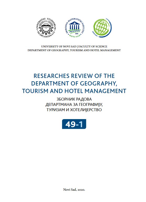 SIGNIFICANCE OF FUNCTIONAL ORGANIZATION OF SETTLEMENTS FOR DEVELOPMENT OF PRIMARY RURAL SETTLEMENTS IN THE CITY OF ZAJEČAR Cover Image