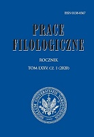 Valency of the predicates with the meaning “HNĚV” [anger, upset, annoyance, wrath] in the Upper Sorbian Cover Image