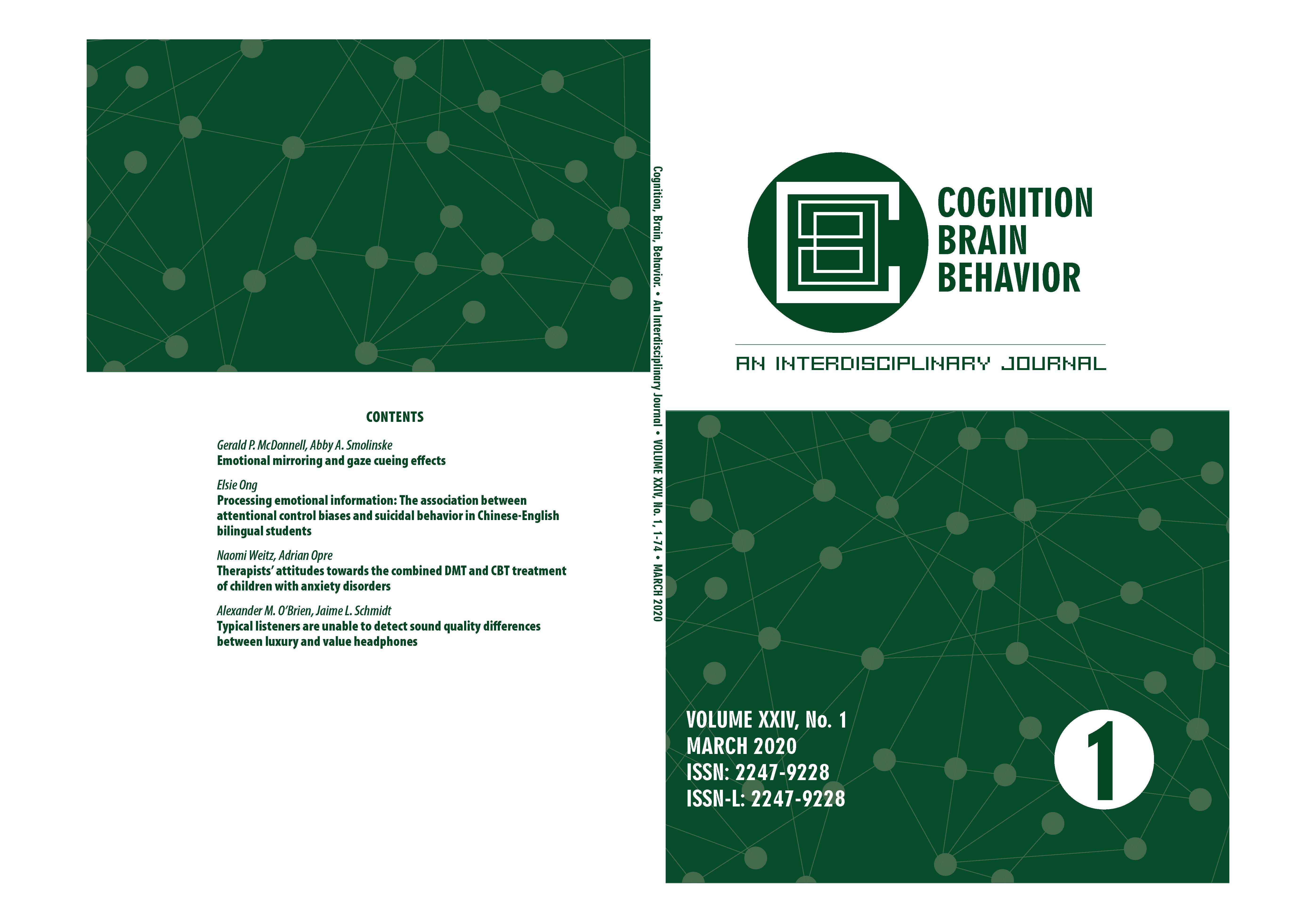 Processing emotional information: The association between attentional control biases and suicidal behavior in Chinese-English bilingual students