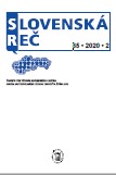 Reciprocity in Slovak and Optimalization of its Lexicographic Processing Cover Image