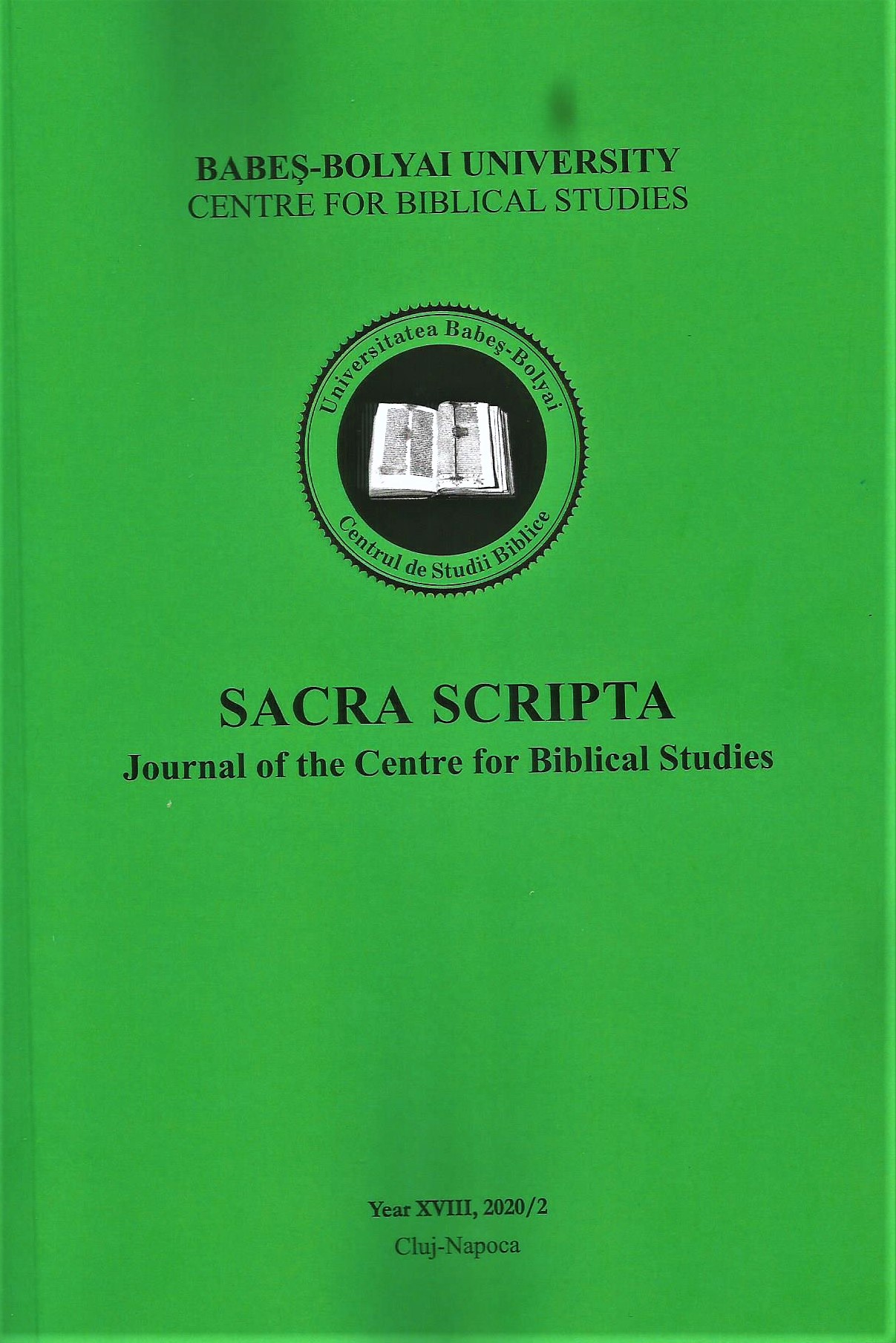 DOCTORAL DISSERTATIONS THE METAPHORICAL USE OF “CALL” BY PAUL: ROMANS AS A TEST CASE Cover Image