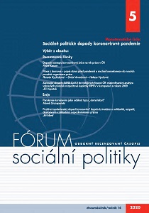 Koronavirus a makroekonomická opatření české vlády