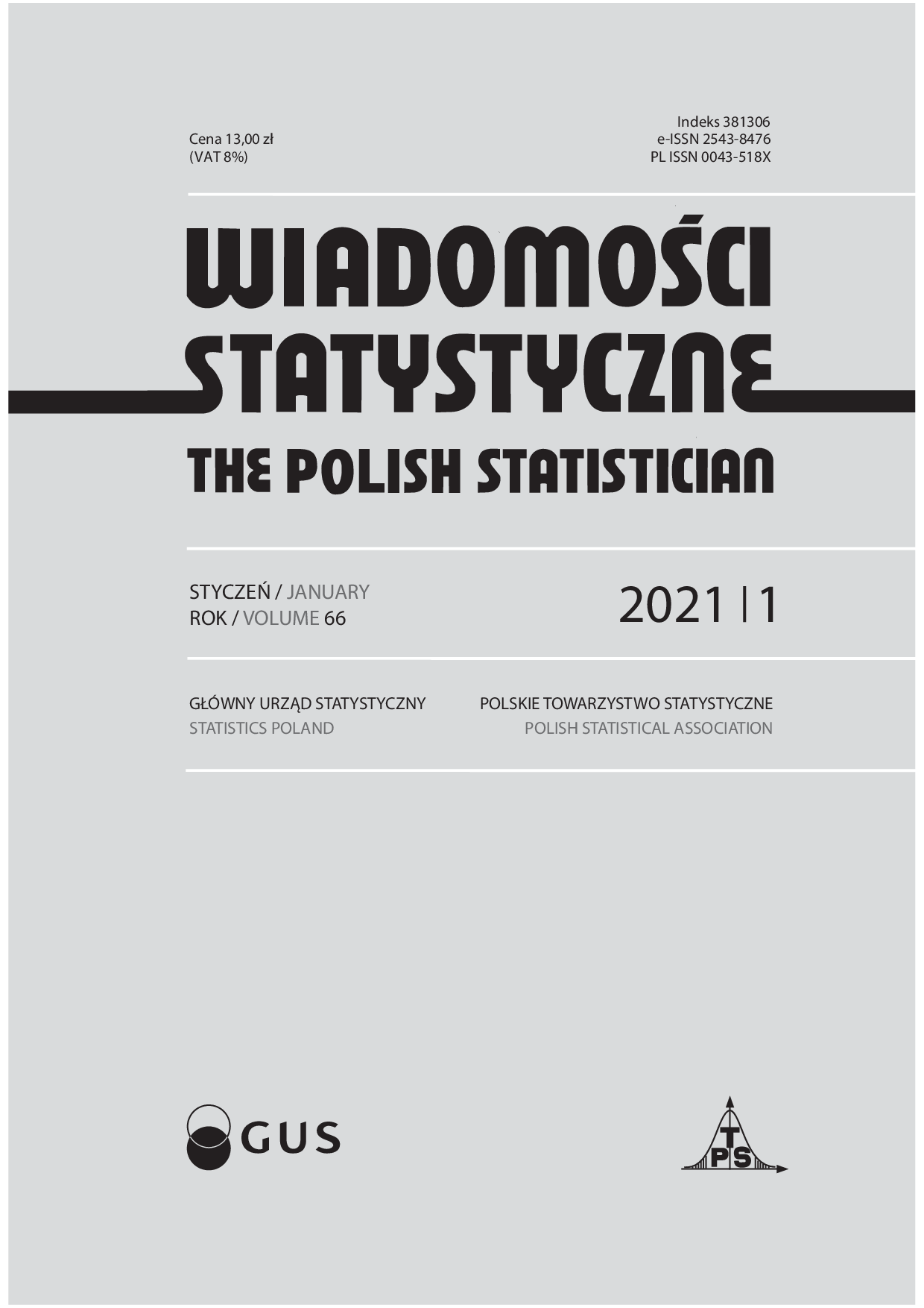 Publications of Statistics Poland. December 2020 Cover Image