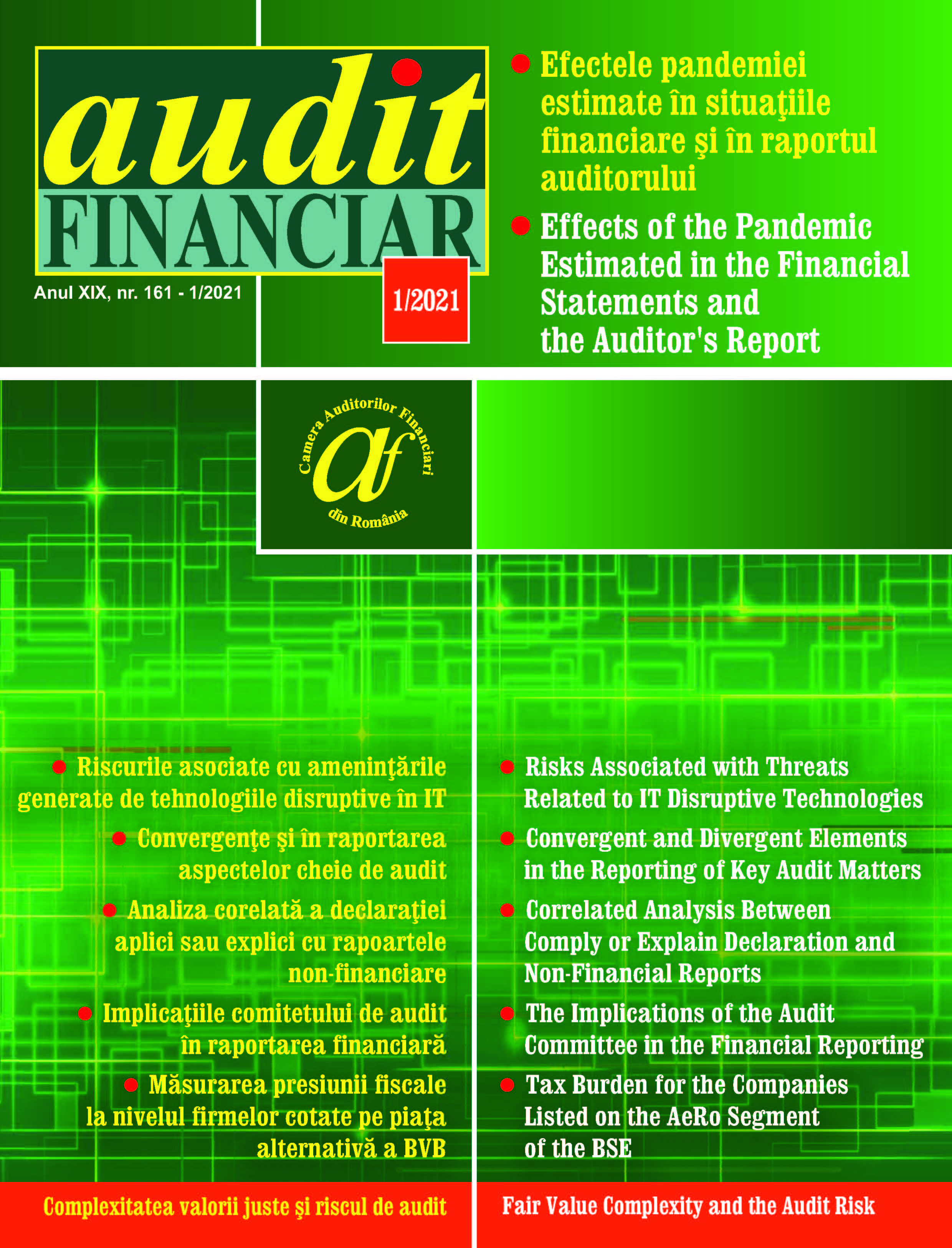 Risks Associated with Threats Related to Disruptive Technologies in the Current Financial Systems Context Cover Image