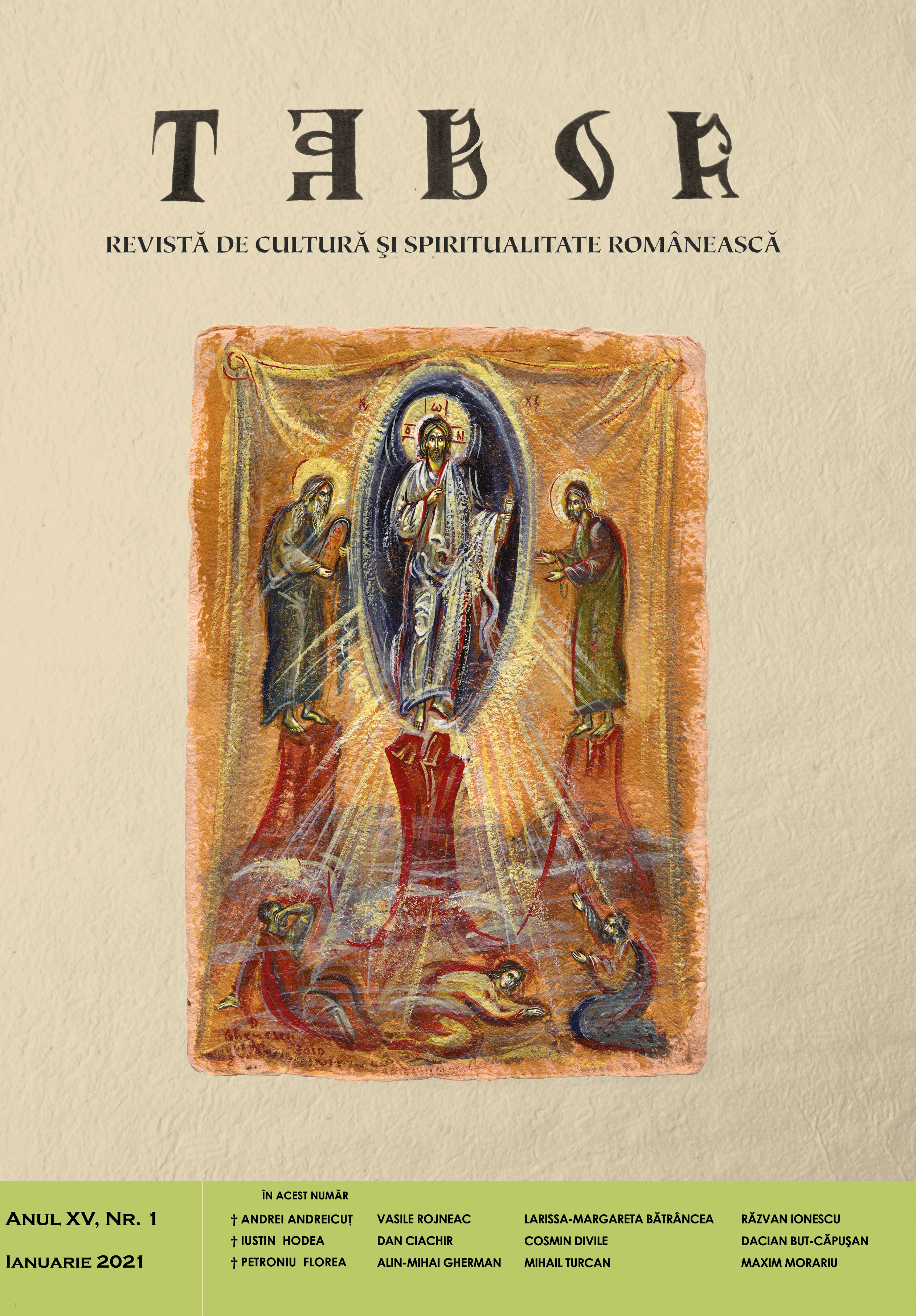 Insights into religious imaginary in contemporary Romanian literature (1). Jonah, from prophet to artist Cover Image