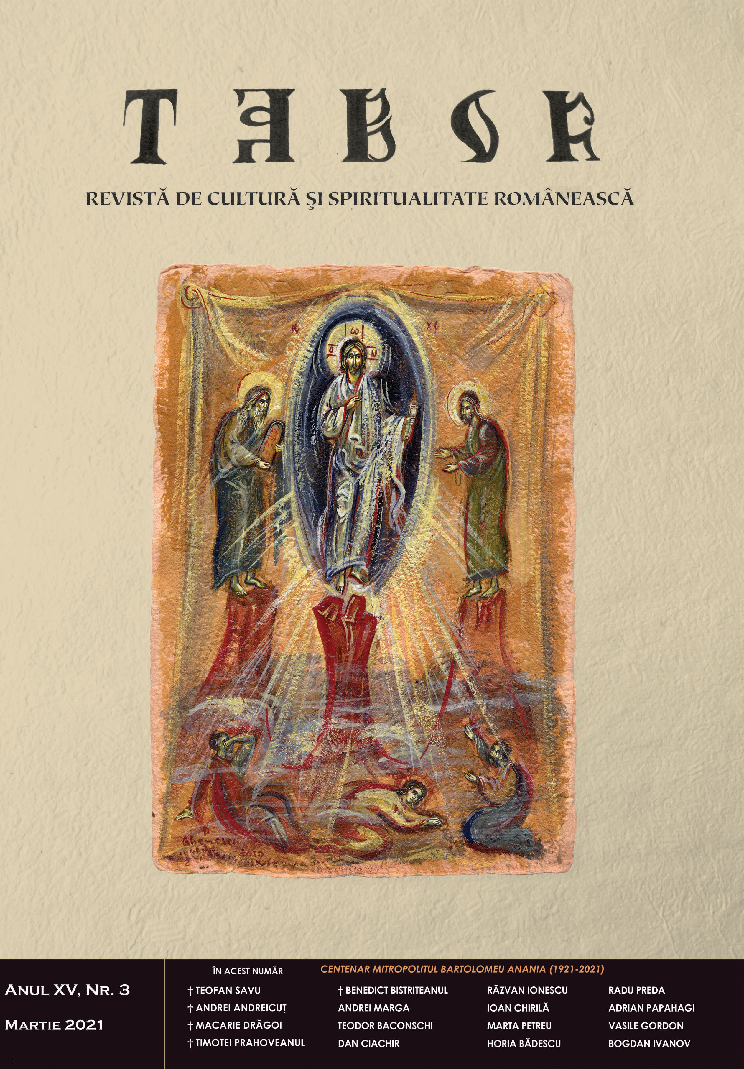 Unicitatea profilului omiletic al mitropolitului Bartolomeu. Relevanţa actuală a unei teologii încuvântate