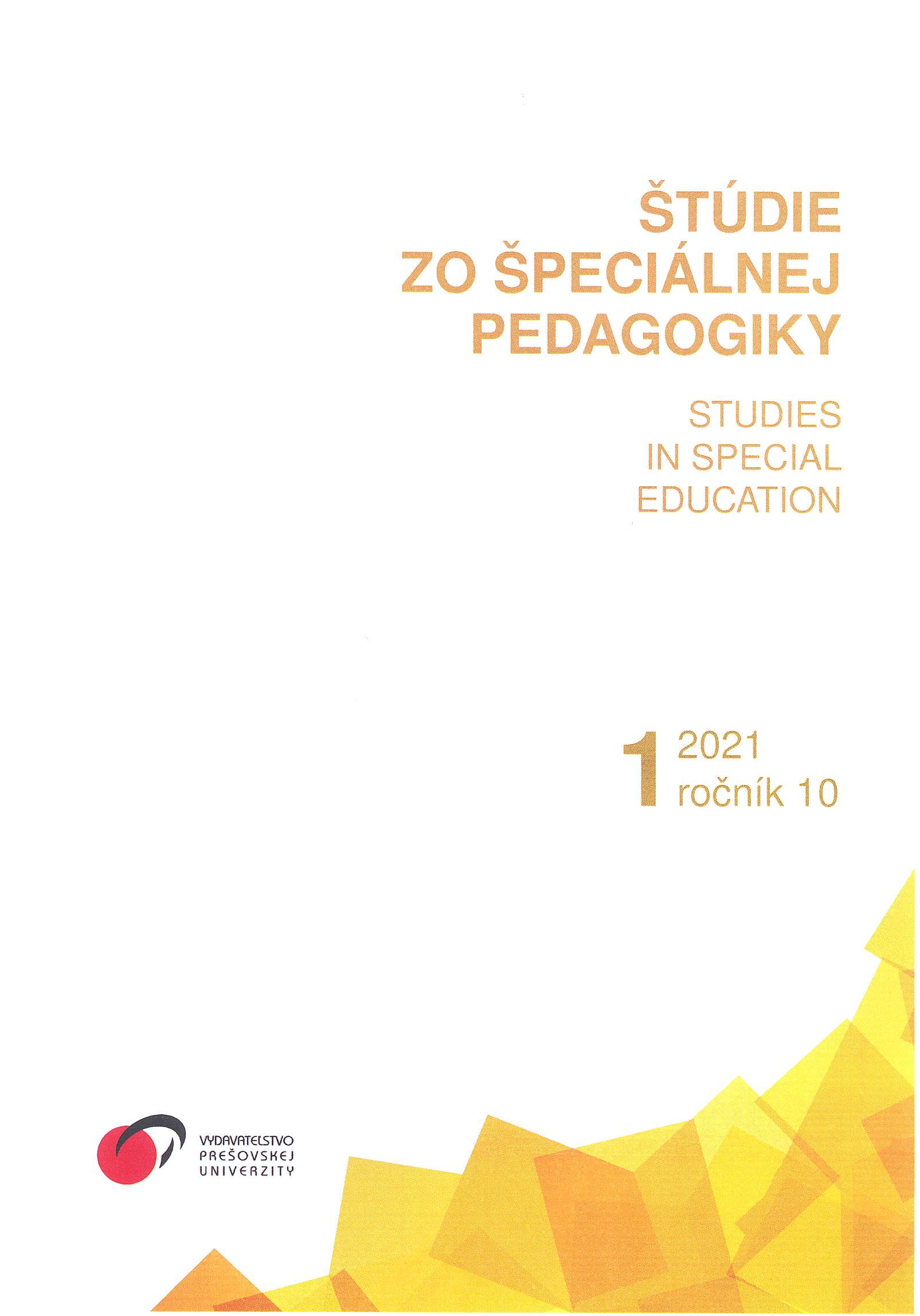 Czech primary school teachers’ attitudes towards development of visual and auditory perception of pupils with mild intellectual disabilities Cover Image