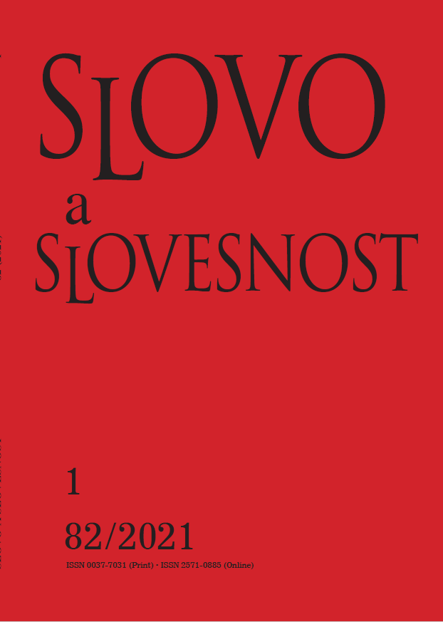 From primary meanings of the sensory perceptions of touch and taste to lexicalized metaphors in an associative-semantic network in Slovak Cover Image