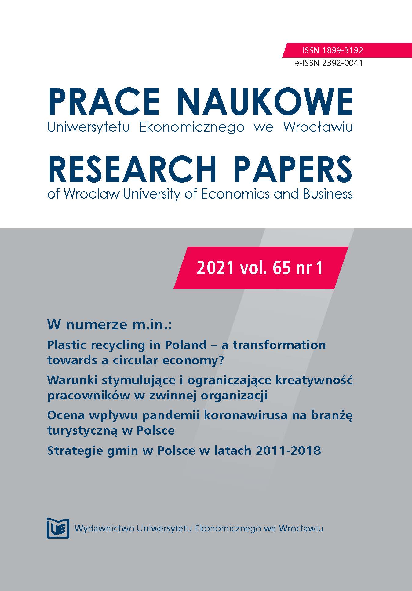Plastic recycling in Poland – a transformation towards a circular economy? Cover Image
