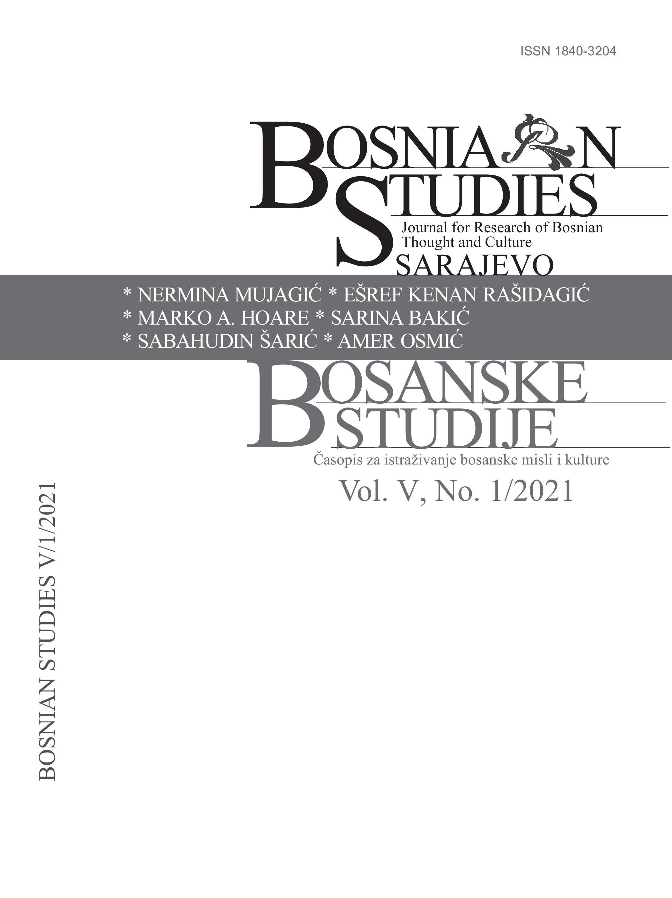 Modern Political History of Bosnia and Herzegovina