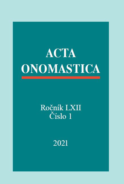Names of folk dance ensembles in the Podkarpacki Province. Linguistic and cultural characteristics Cover Image