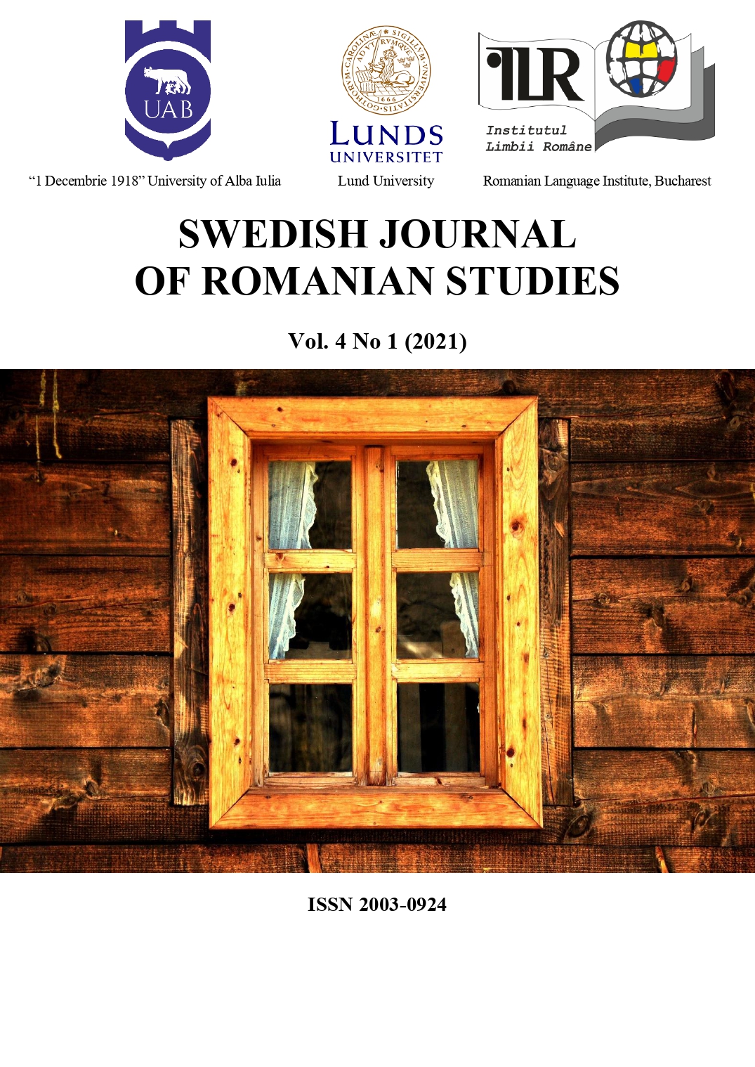 Amândoi by Liviu Rebreanu: multicultural settings and sources of suspense Cover Image