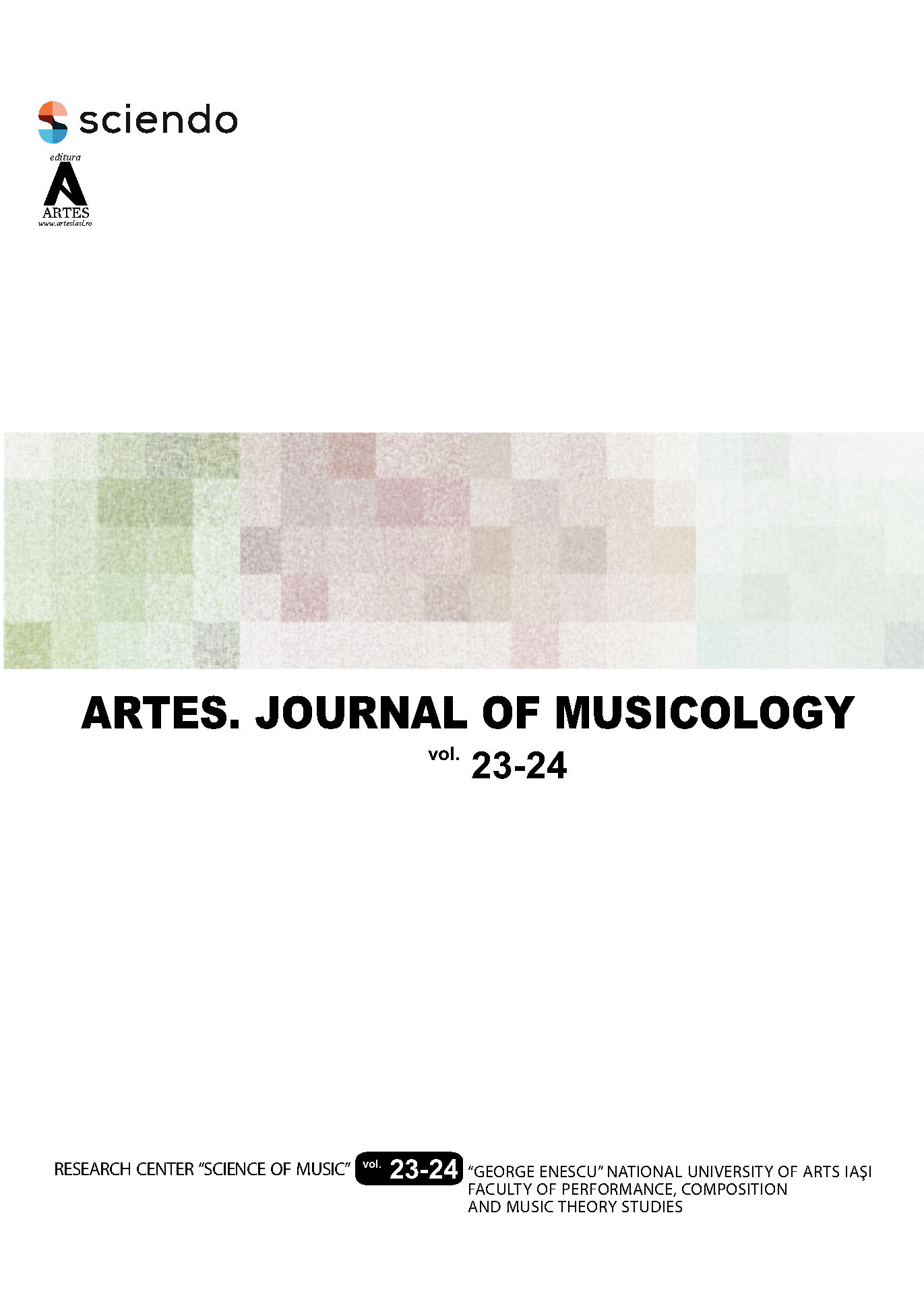 Aspects related to the interconnection between music and the human brain. Scientific discoveries and contemporary challenges Cover Image