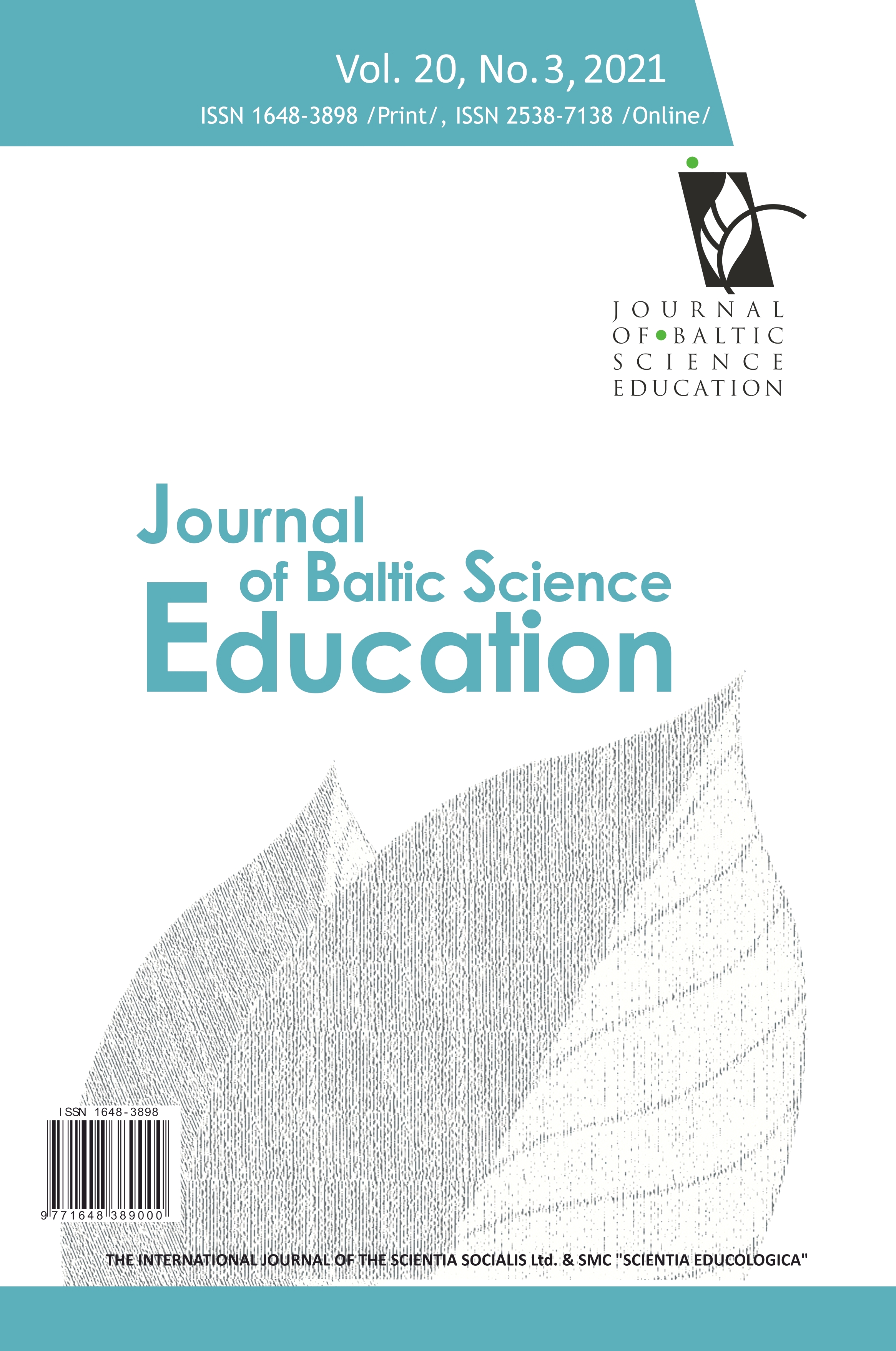 CONCEPTIONS OF LEARNING SCIENCE IN INFORMAL ENVIRONMENTS AMONG PRIMARY SCHOOL STUDENTS IN MAINLAND CHINA Cover Image