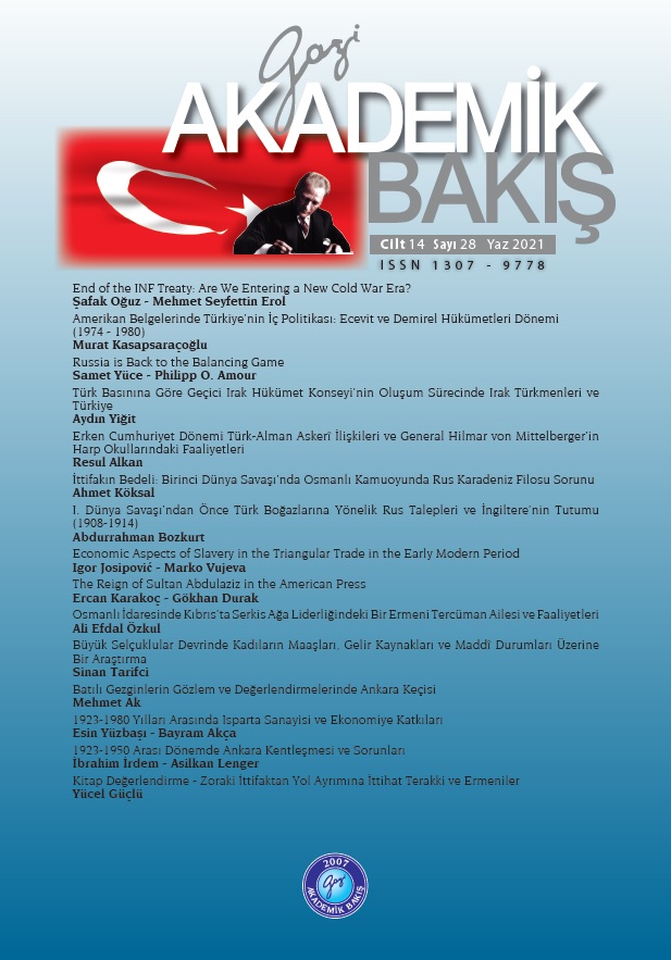 Industry in Isparta and Its Contributions to the Economy Between 1923-1980 Cover Image