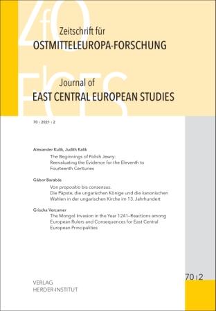 Krisztina Arany: Florentine Families in Hungary in the First Half of the Fifteenth Century. A Prosopographic Study of Their Economic and Social Strategies