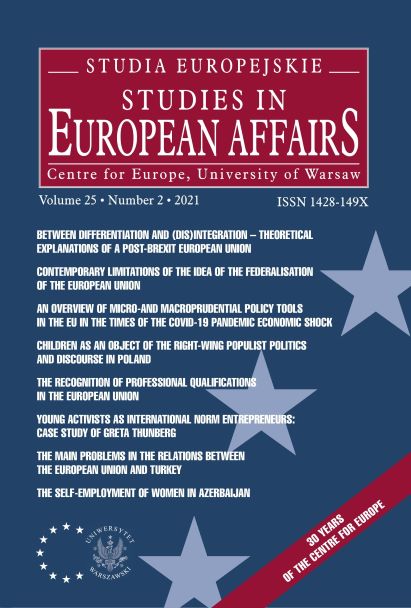 Between Differentiation and (Dis)Integration – Theoretical Explanations of a Post-Brexit European Union Cover Image