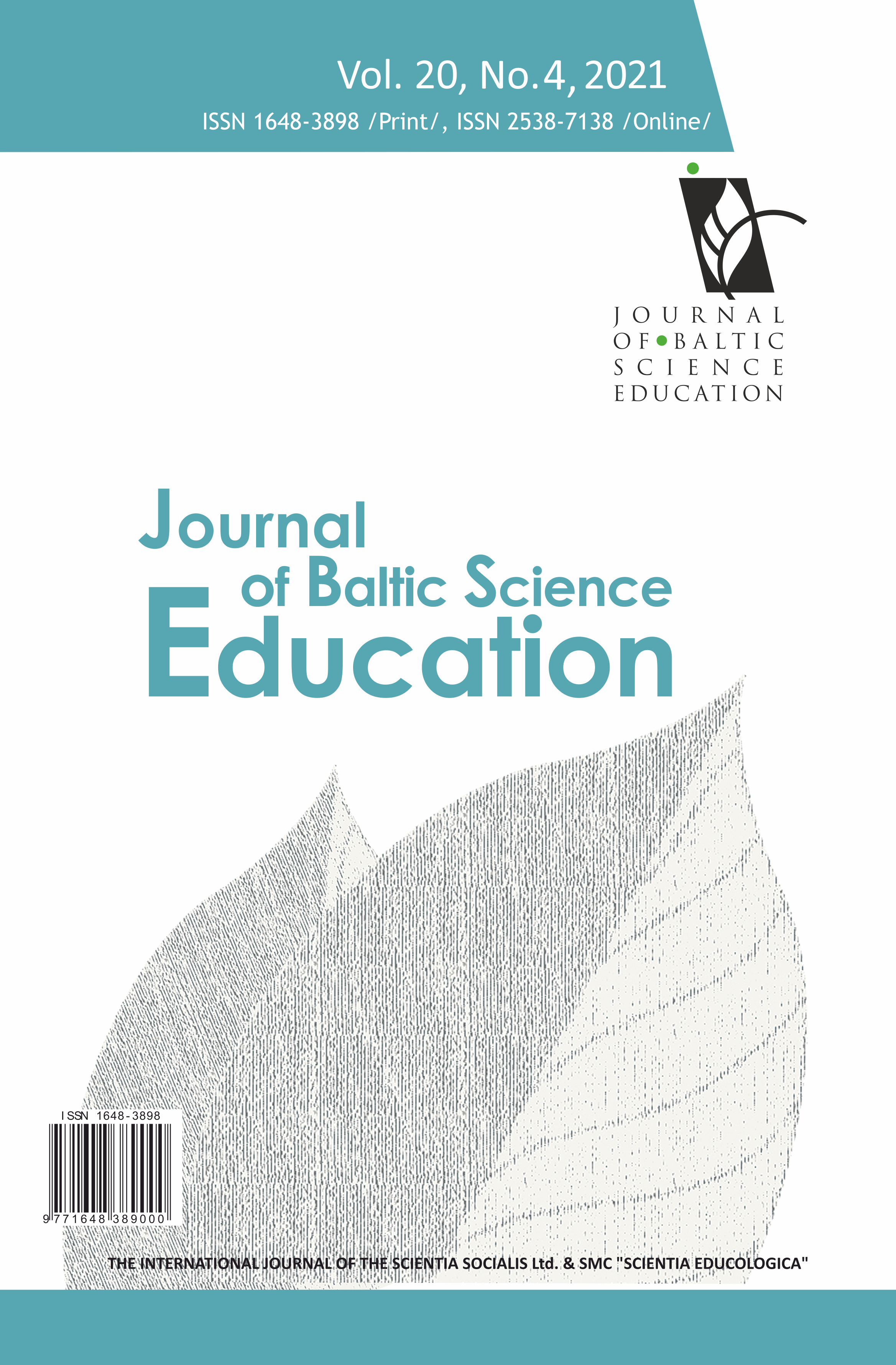 DETERMINANTS OF SCIENCE TEACHERS’ HEALTHY EATING BEHAVIORS: COMBINING HEALTH BELIEF MODEL AND THEORY OF PLANNED BEHAVIOR Cover Image